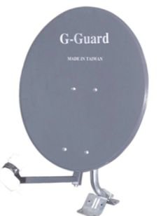 G-Grad satellite dish 90cm, Ku band signal gain 12.7GHz 39.6dB, with Stand