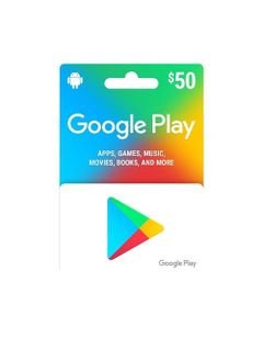 Google Play Gift Card 50$, USA Store, Digital Code