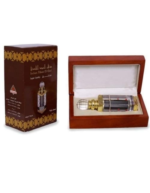 Aged Indian Dehn Oud from Kanooz perfume, 1/2Tola, Unisex