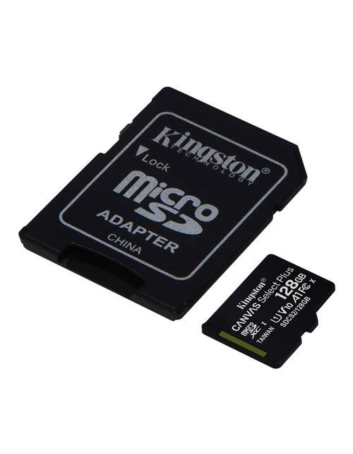 Kingston micSDXC Canvas Select Plus, 128GB, 100MB/s speed