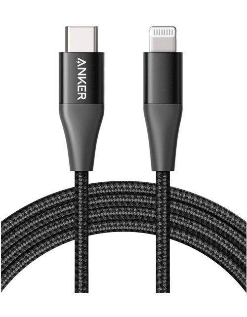 Anker Cable Powerline+ II, USB-C to Lightning, 1.8M, Black