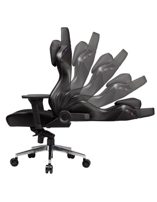 كرسي ألعاب كولر ماستر Caliber X1، قابلة للتعديل، لون أسود