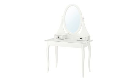 Hemnes Dressing Table With Mirror, Ikea White Vanity Table