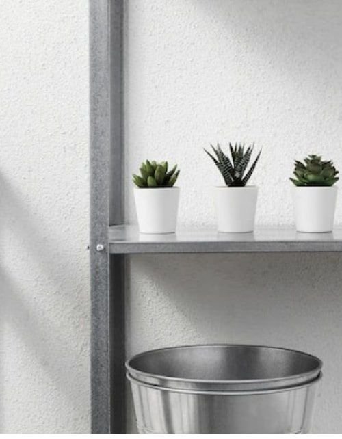 Artificial potted plant with pot from IKEA, succulents, 3pcs, In / Outdoor