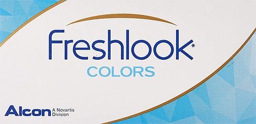 Freshlook ColorBlends Contact Lens, 2 Pcs, Monthly, Green