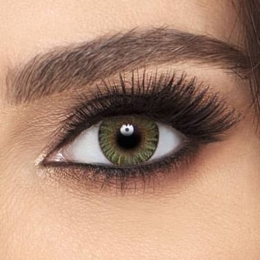 Freshlook ColorBlends Contact Lens, 2 Pcs, Monthly, Green