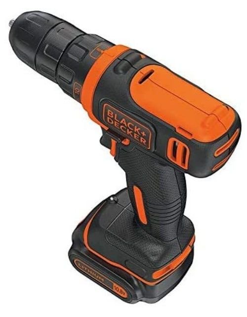 Black and Decker Drill, Cordless, 1.8V Battery, Bag and Tool Kit