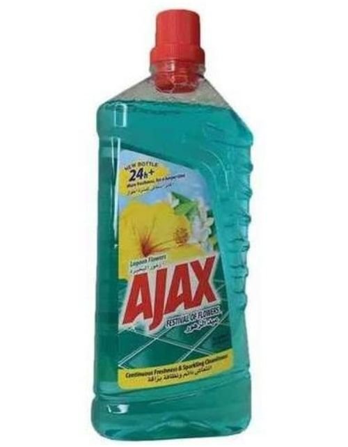 Ajax floor cleaner and freshener, floral scent, 1250ml