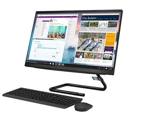 كمبيوتر مكتبي لينوفو آيديا سينتر 3، شاشة لمس 23.8 بوصة، كور آي 7، رام 8GB، تخزين 512GB، أسود