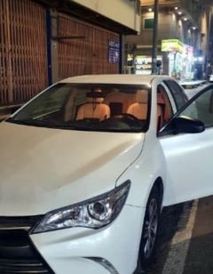 Toyota Camry 2017 for Monthly Rent, Automatic, White color