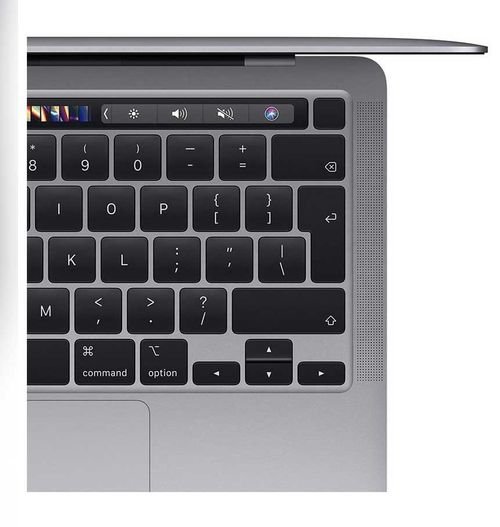 Apple MacBook Pro 2020، 13.3 اینچ، پردازنده M1، 8 گیگابایت رم، 256 گیگابایت فضای ذخیره سازی، Space Grey