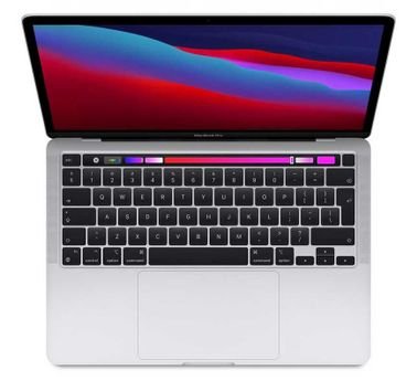 Apple MacBook Pro 2020, 13.3 Inch, M1 Processor, 8GB RAM, 256GB SSD, Silver