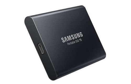Samsung T5 Portable SSD, USB-C, 2TB, Black