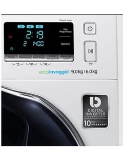 Samsung Front Load Fully Automatic Washer/Dryer, 8/6kg, 1400 RPM, Silver