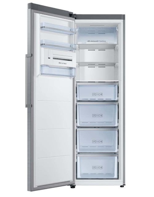 Samsung upright freezer, 12 cu.ft, 330 liters, silver color