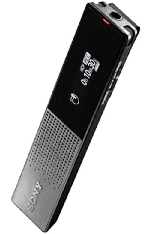 مسجل صوت محمول سوني TX650، سعة 16 جيجابايت، لون أسود
