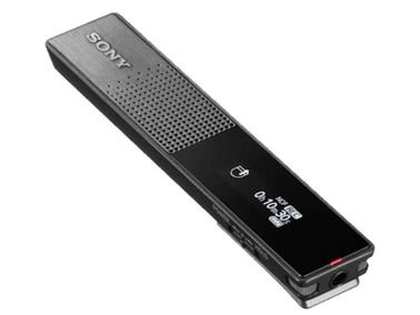 Sony TX650 Portable Voice Recorder, 16GB, Black