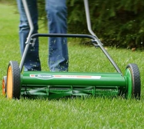Scotts Classic Push Reel Lawn Mower, Height control