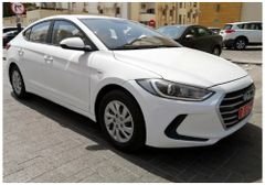 Hyundai Elantra 2020 for monthly rent, Automatic, White