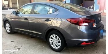 Hyundai Elantra 2020 for weekly rent, Automatic, Brown