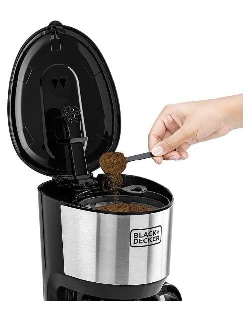 Black & Decker Coffee Maker, 1.25 Liter, 750 Watt, Black