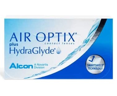Air Optix Contact Lenses, 3 Pcs, Monthly, Transparent