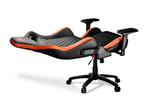 Cougar Armor S Gaming Chair, Adjustable, Black and Orange