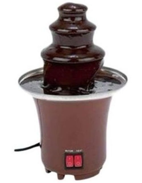 Chocolate fondue fountain, 65 watts, brown