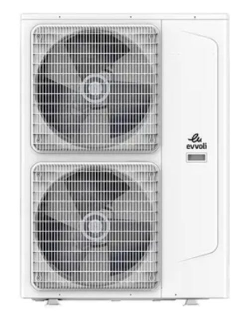 Evvoli Floor Stand Air Conditioner, Cooling 5 Tons/Heating 57500BTU, White