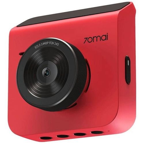 كاميرا سيارة شاومي 70Mai، دقة 1440p، لون أحمر