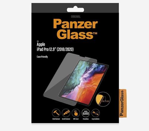 لصاقة حماية لآيباد برو 2018 من PanzerGlass، قياس 12.9 بوصة، شفافة