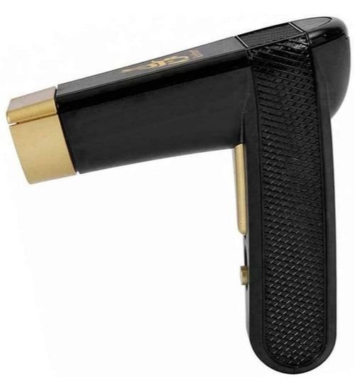Bakhoor Portable Electric Incense Burner, USB, Rechargeable, Black Gold Color