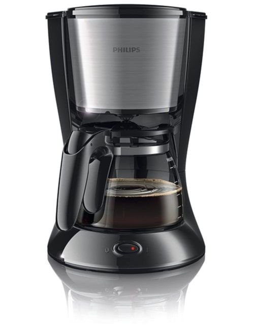 ماكينة تحضير القهوة ديلي من فيلبس، 1.2 لتر، أسود