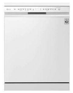 LG Dishwasher, 9 Programs, 14 Places, Inverter Direct Drive, White Color