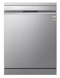 LG Dishwasher, 10 Programs, 14 Places, Inverter Direct Drive, Quad Wash, Silver Color