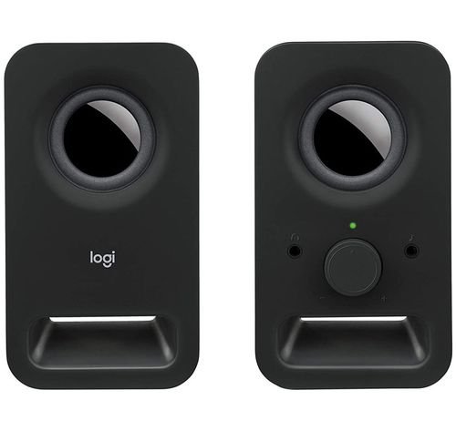 Logitech Z150 Speakers, 2 Pcs, 3 Watt, Black Color