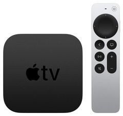 Apple TV Streamer 6th Gen, 4K Resolution, 32GB Storage, Black Color