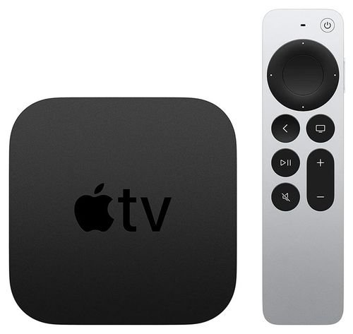 Apple TV Streamer 6th Gen, 4K Resolution, 32GB Storage, Black Color