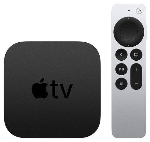 Apple TV Streamer 6th Gen, 4K Resolution, 64GB Storage, Black Color