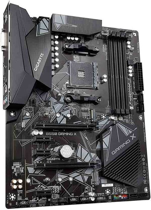 مادربرد گیمینگ Gigabyte Gaming X، تراشه B550، پردازنده های AMD، اندازه ATX