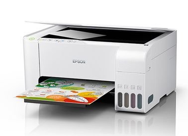 Epson L3156 All-in-One Printer, Colored, Wi-Fi, White Color