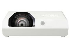 Panasonic Projector, 3300 Lumens, HD Resolution, White Color