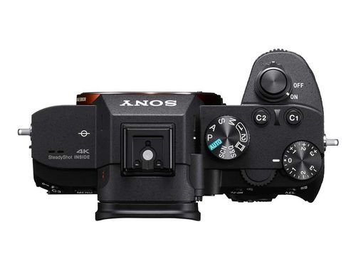 كاميرا سوني Alpha 7 III، دقة 24.2MP، تصوير 4K، لون أسود