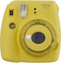 Fujifilm Instax mini 9 Instant Camera, Yellow Color