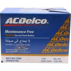 ACDelco Car Battery, 80Ah Capacity, 12V, Sealed, Black