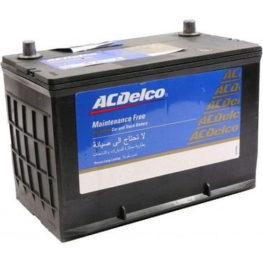 ACDelco Car Battery, 80Ah Capacity, 12V, Sealed, Black