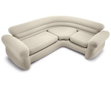 Intex Inflatable Corner Sofa, Beige