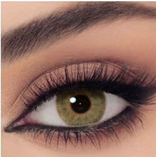 Colored Contact Lens from Celena, Olive Green Color, Daily Use