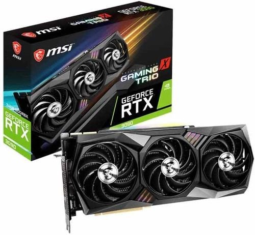 MSI RTX 3090 Graphics Card, Gaming X Model, 24GB Memory, 3 Fans