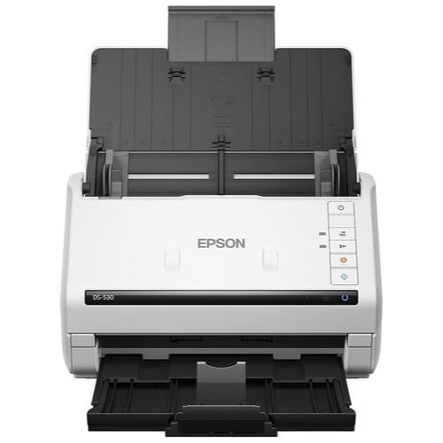 Epson Color Scanner, Paper Feed System, White
